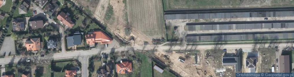 Zdjęcie satelitarne Kasztanowa ul.