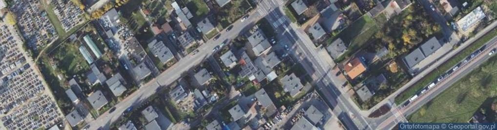 Zdjęcie satelitarne Kadłubka Wincentego, bp. ul.