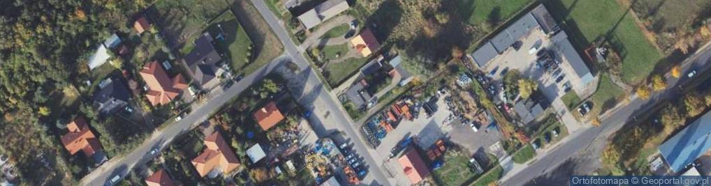 Zdjęcie satelitarne Kawiary ul.