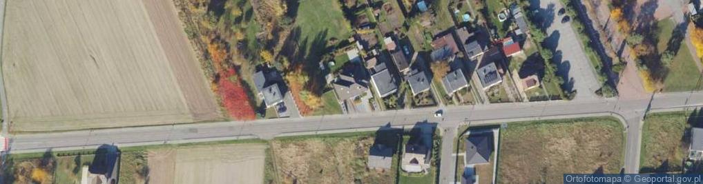 Zdjęcie satelitarne Kasztanowa ul.
