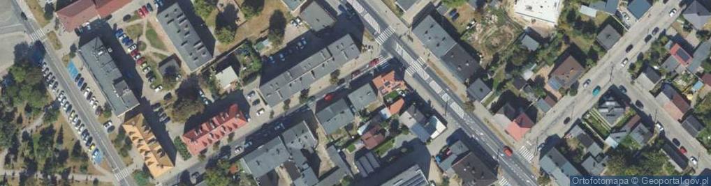 Zdjęcie satelitarne Katarzyńska ul.