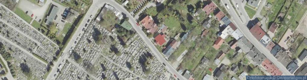 Zdjęcie satelitarne Karwacjanów ul.
