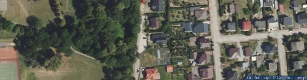 Zdjęcie satelitarne Kasztanowa ul.