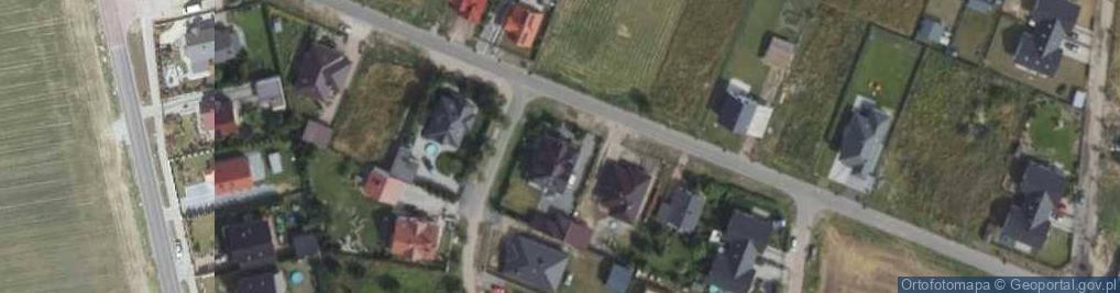 Zdjęcie satelitarne Kasztanowa ul.