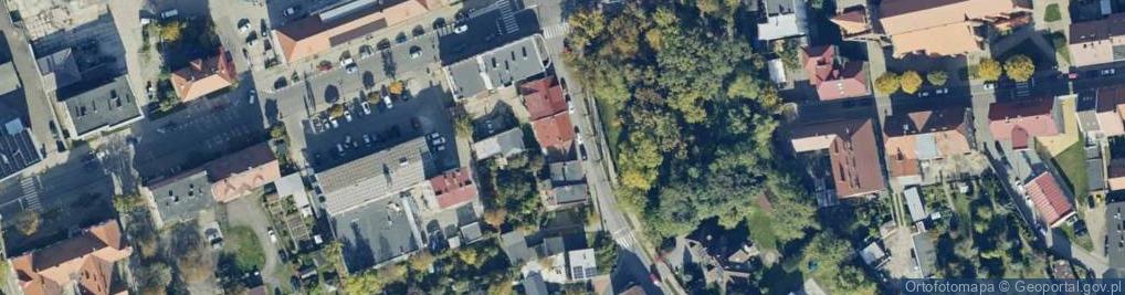 Zdjęcie satelitarne Kasztanowa ul.