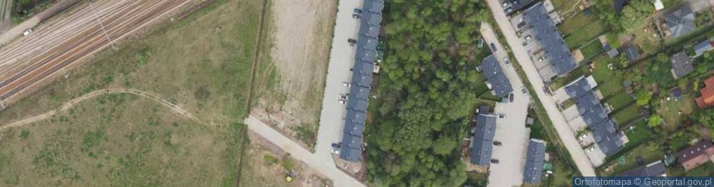 Zdjęcie satelitarne Kasztanowa ul.