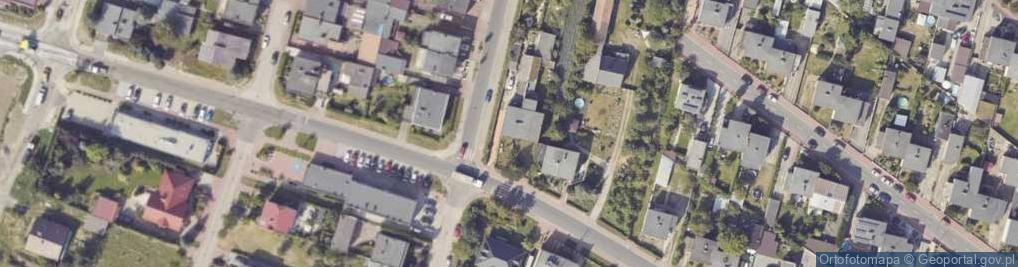 Zdjęcie satelitarne Kąkolewska ul.