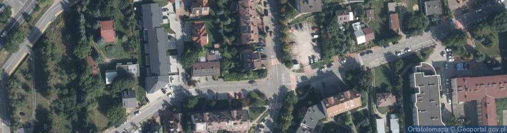 Zdjęcie satelitarne Kasztanowa ul.