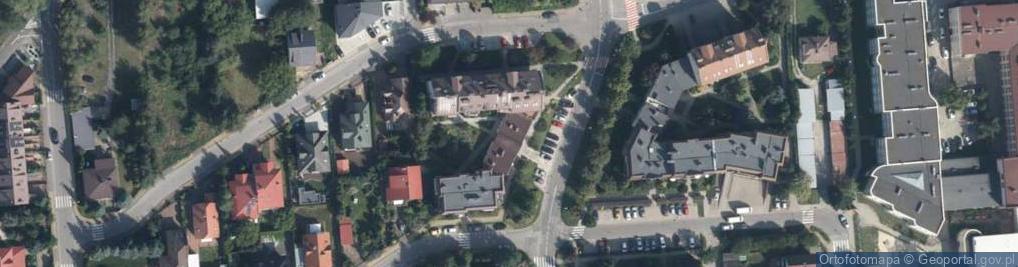 Zdjęcie satelitarne Kasztanowa ul.