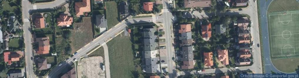 Zdjęcie satelitarne Kasztanowa ul.