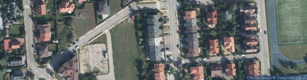 Zdjęcie satelitarne Kasztanowa ul.