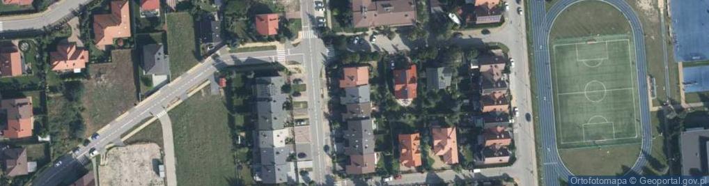 Zdjęcie satelitarne Kasztanowa ul.