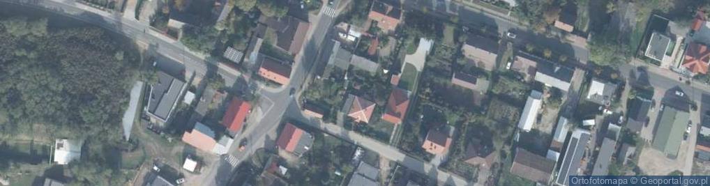 Zdjęcie satelitarne Kasztanowa ul.