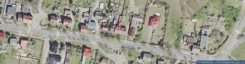 Zdjęcie satelitarne Kaliska ul.