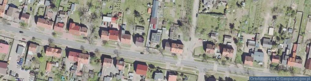 Zdjęcie satelitarne Kaliska ul.