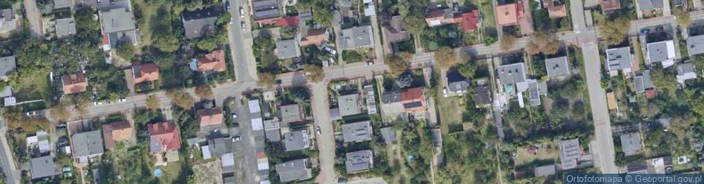 Zdjęcie satelitarne Kasztanowa ul.