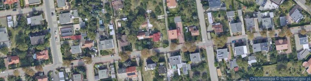 Zdjęcie satelitarne Kasztanowa ul.