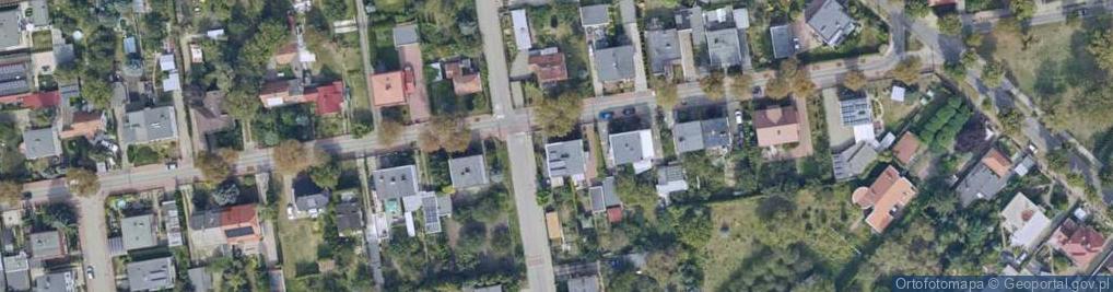 Zdjęcie satelitarne Kasztanowa ul.