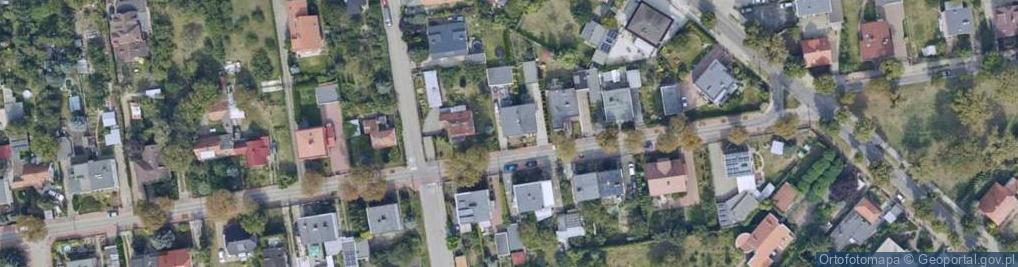 Zdjęcie satelitarne Kasztanowa ul.