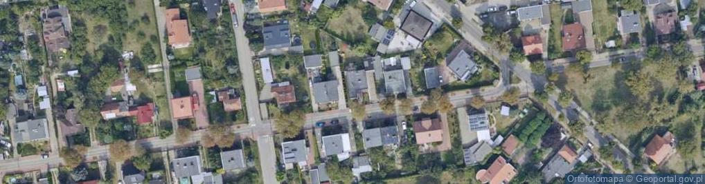 Zdjęcie satelitarne Kasztanowa ul.
