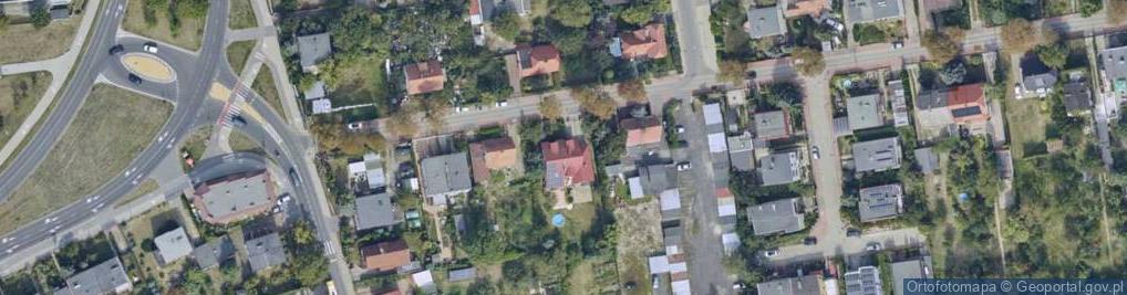 Zdjęcie satelitarne Kasztanowa ul.