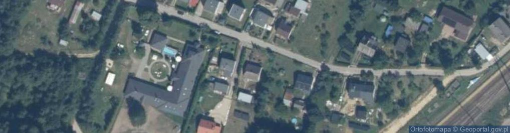 Zdjęcie satelitarne Kasztanowa ul.