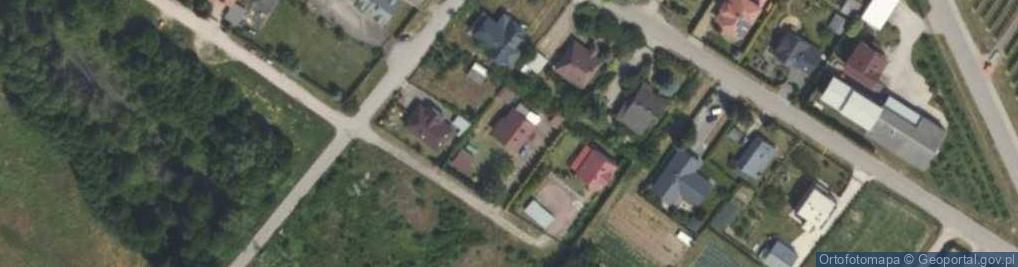 Zdjęcie satelitarne Kasztanowa ul.