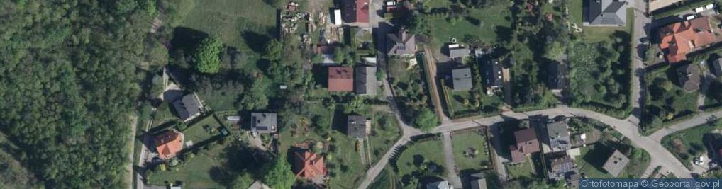 Zdjęcie satelitarne Kasztanowa ul.