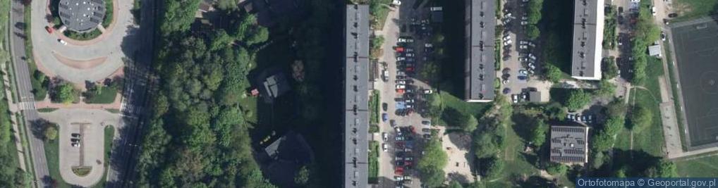 Zdjęcie satelitarne Katowicka ul.