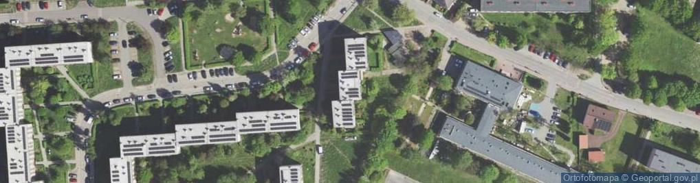 Zdjęcie satelitarne Kalinowa ul.