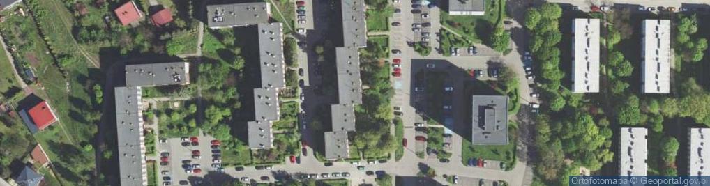 Zdjęcie satelitarne Kalinowa ul.