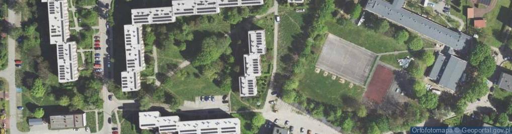 Zdjęcie satelitarne Kalinowa ul.