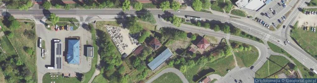 Zdjęcie satelitarne Katowicka ul.
