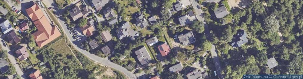 Zdjęcie satelitarne Kamienna ul.