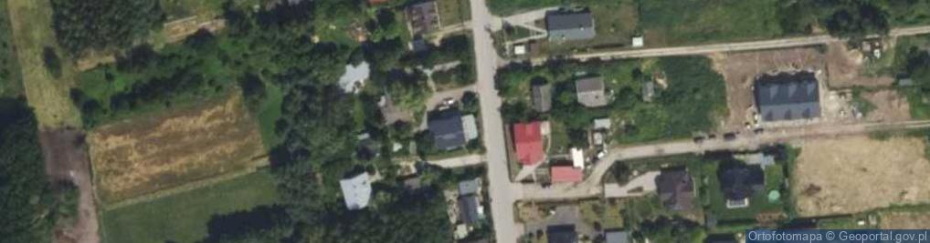Zdjęcie satelitarne Kasztanowa ul.