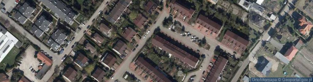 Zdjęcie satelitarne Kanadyjska ul.