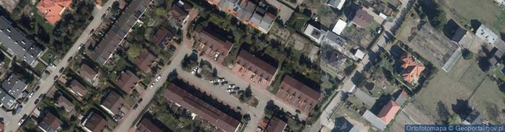 Zdjęcie satelitarne Kanadyjska ul.