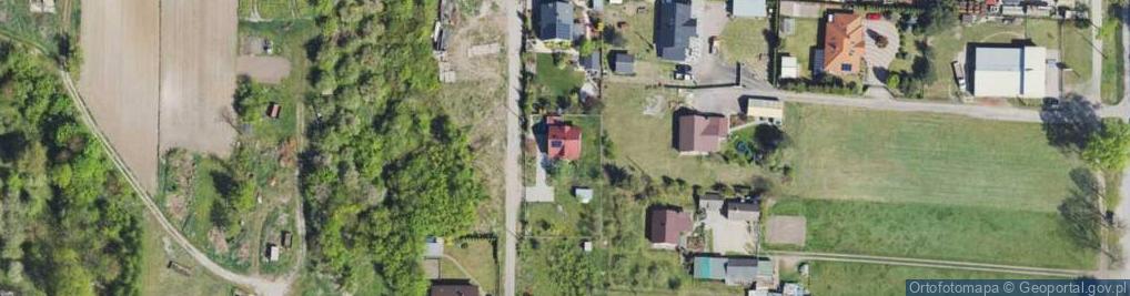Zdjęcie satelitarne Kacice ul.