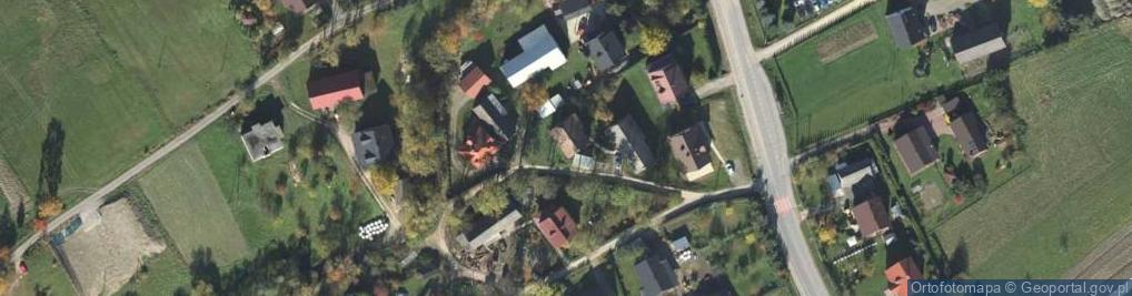 Zdjęcie satelitarne Kąclowa ul.