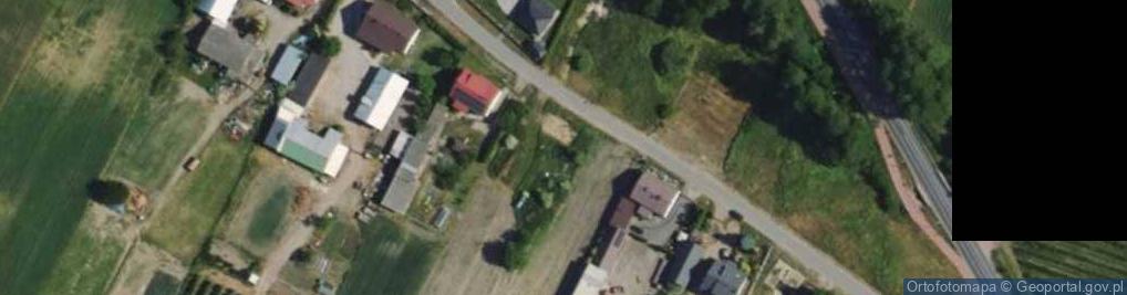 Zdjęcie satelitarne Kaczorów ul.