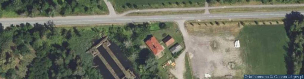 Zdjęcie satelitarne Kaczory ul.