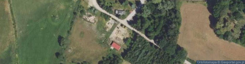 Zdjęcie satelitarne Kaczory ul.