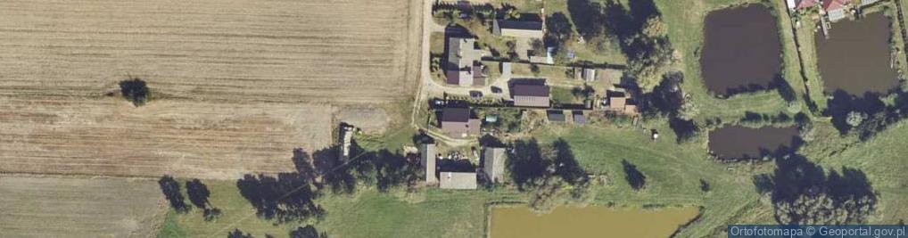 Zdjęcie satelitarne Kałek-Kolonia ul.