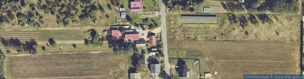 Zdjęcie satelitarne Kałek-Kolonia ul.