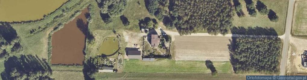 Zdjęcie satelitarne Kałek-Kolonia ul.