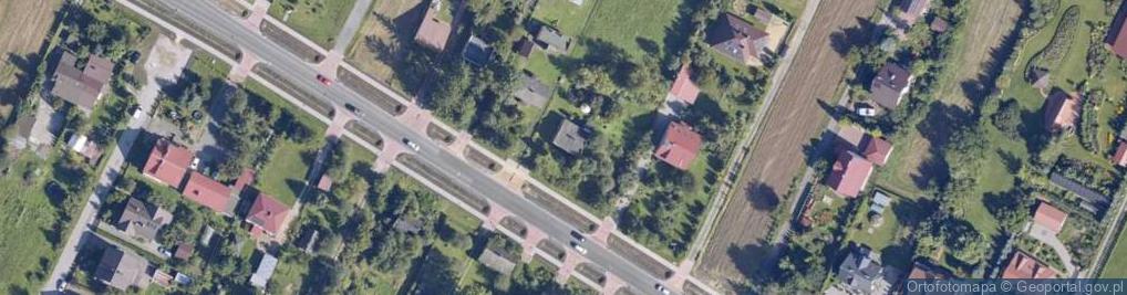 Zdjęcie satelitarne Kalinowice ul.