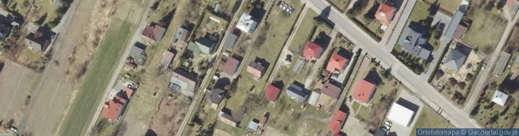 Zdjęcie satelitarne Kalinowice ul.