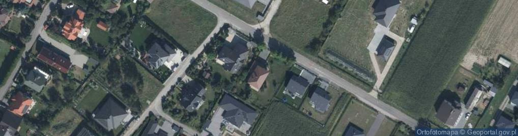 Zdjęcie satelitarne Kasztanowa ul.