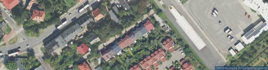 Zdjęcie satelitarne Kasztelańska ul.