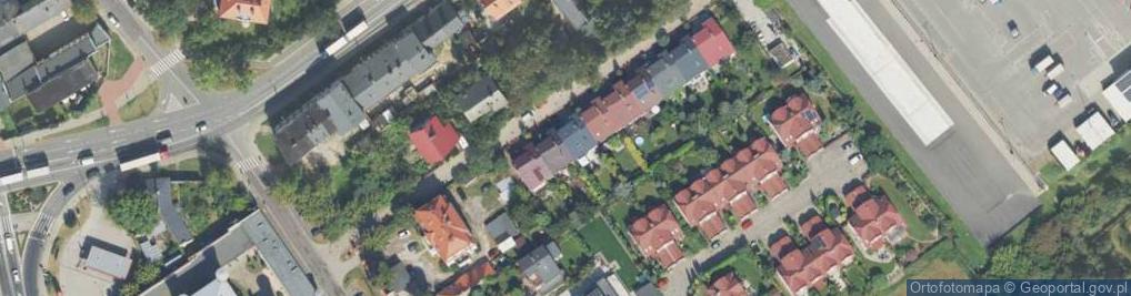 Zdjęcie satelitarne Kasztelańska ul.